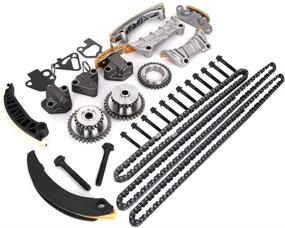 img 4 attached to 🔧 3.0L 3.6L Chevy Equinox, Malibu, Traverse, GMC Acadia, Buick Enclave, Lacrosse, Cadillac CTS, SRX Engine Timing Chain Kit - Direct Replacement [Part Number: 9-0753S]