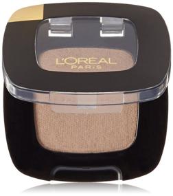 img 3 attached to 💄 L'Oreal Paris Colour Riche Monos Eyeshadow, Cafe Au Lait Shade, 0.12 oz.