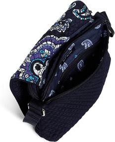 img 1 attached to 👜 Enhanced RFID-Protected Small Turnabout Crossbody Purse by Vera Bradley Microfiber