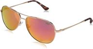 relay womens metal aviator sunglasses with polarized uv filter lens логотип