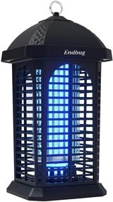img 4 attached to 🦟 Endbug Bug Zapper: Ultimate Outdoor Insect Killer, Powerful 25W 4200V Waterproof Electric Mosquito Fly Trap for Home Garden Patio Backyard