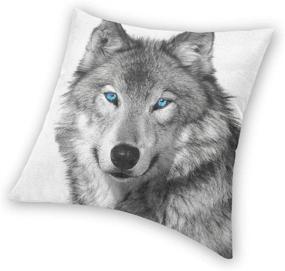 img 2 attached to Antcreptson Blue Eyed Printed Pillow Customize