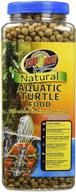 🐢 zoo med growth formula natural aquatic turtle food - 13oz логотип
