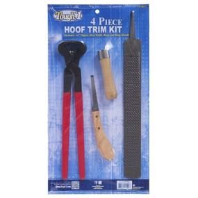 img 1 attached to 🐴 Tough-1 Century Craft Hoof Trim Kit - 4 Piece Set: Superior Quality for Optimal Hoof Maintenance