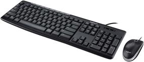 img 3 attached to 🖥️ Logitech MK200 Media Combo: Full-Size Keyboard and High-Definition Optical Mouse for Enhanced Efficiency and Comfort