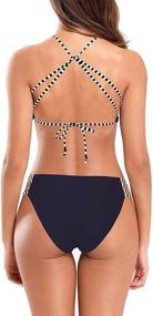 img 3 attached to 👙 SHEKINI Womens Triangle Bathing Suit: A Charming Addition to Women's Clothing in Swimsuits & Cover Ups