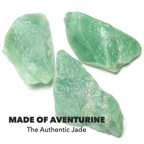 img 1 attached to 🌿 Green Aventurine Gua Sha Facial Massage Tool Set for Face Lifting, Acupressure, Lymphatic Drainage, and Anti-Aging Benefits (Green Aventurine Guasha)