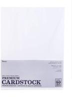 📦 darice gx-2200-06 core'dinations 50-piece card stock paper: premium quality 8.5"x11" sheets for crafting & scrapbooking logo