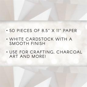 img 1 attached to 📦 Darice GX-2200-06 Core'dinations 50-Piece Card Stock Paper: Premium Quality 8.5"x11" Sheets for Crafting & Scrapbooking
