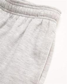 img 2 attached to 🔥 Stay Warm and Stylish with Reebok Fleece Tricot Active Sweatpants for Boys