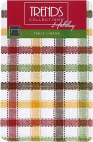 img 3 attached to Lintex Farmhouse Autumn Thanksgiving Tablecloth