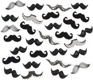 fun express - mustache confetti (2oz) for party decor - general decor - confetti - party supplies - 1 piece logo