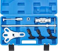 🔧 orion motor tech rear axle bearing puller tool kit and slide hammer set with axle seal and bearing remover set - includes slide hammer yoke and 3 rear axle puller adapters, suitable for ids ranging from 1" to 2-7/8 logo