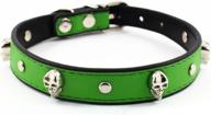 🌈 jingwy colorful personalized design collar for puppies and cats - choose from 9 vibrant colors: red, yellow, black, brown, pink, green, orange, rose red, or blue! logo