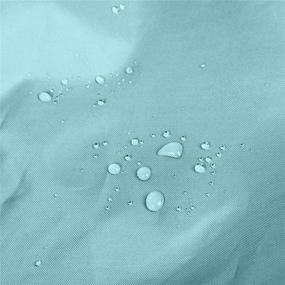 img 1 attached to 🛶 Waterproof Kayak Cover - Offers UV Protection for Fishing Boat, Hobie Pro Angler, Rowing Shell & Paddle Board - Ultimate Dust and Sunblock Canoe Storage