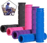 🚲 rocutus 4 pairs of non-slip mushroom rubber bike handlebar grips - ideal for scooters, cruisers, seadoos, tricycles, wheelchairs, mountain bikes, urban bicycles, foldable bikes, mtbs, and bmxs logo