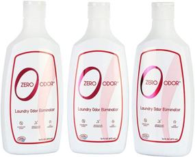 img 4 attached to 👕 Zero Odor Laundry Odor Eliminator: Permanently Remove Odor from Clothes, Bedding, Towels, and More - 16 oz 3-Pack