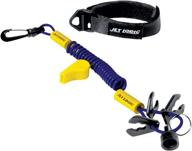 🌊 ultimate pwc lanyard - purple/yellow, one size - kwik tek ul-1 логотип