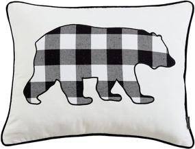 img 4 attached to Подушка Eddie Bauer Cabin Plaid Pillow