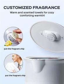 img 3 attached to 🦌 Deeroll Luxury Towel Warmer with Aromatherapy, Auto Shut Off, Extra-Large Capacity for Two 40"X70" Oversized Towels, Bathrobes & Blankets - Ideal for Relaxation & Home Spa