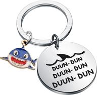 🦈 discover unique shark jewelry: make a splash with our shark keychain charm and delight shark lovers with cool animal gifts logo