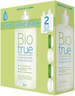 👀 biotrue multi-purpose solution twin pack: get 16 oz of effective eye care logo
