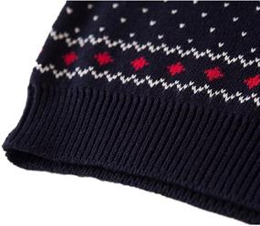 img 1 attached to 🎄 MULLSAN Kids' Fireplace Sweater Christmas Sweaters for Boys - Clothing