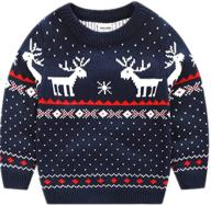 🎄 mullsan kids' fireplace sweater christmas sweaters for boys - clothing logo