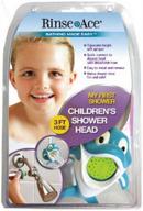 rinse ace 3901 my own shower children's showerhead: dolphin character and quick-connect hose for fun bath time logo