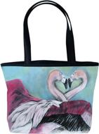 🦁 vegan lioness shoulder bag: eco-friendly tote for women's handbags & wallets logo