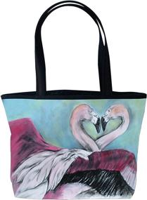 img 1 attached to 🦁 Vegan Lioness Shoulder Bag: Eco-friendly Tote for Women's Handbags & Wallets