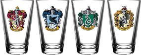 img 3 attached to Harry Potter Pint Glass Set