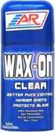 enhance stick performance with a&r sports wax-on hockey stick wax логотип