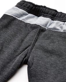 img 2 attached to 👖 RBX Black and White Little Boys' Fleece Pants