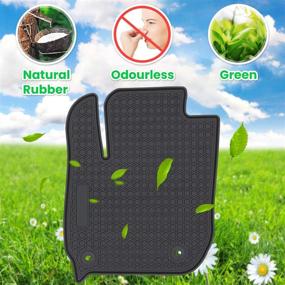 img 1 attached to Cowlboy 2016 2020 Rubber Carpet Waterproof