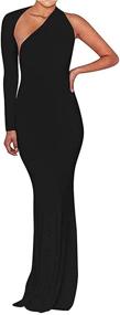 img 2 attached to Womens Sleeve Bodycon Cocktail XX Large Women's Clothing for Jumpsuits, Rompers & Overalls