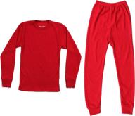 warmth and style combined: just love thermal underwear set for girls logo