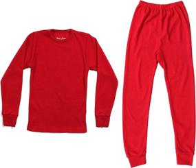 img 3 attached to Warmth and Style Combined: Just Love Thermal Underwear Set for Girls