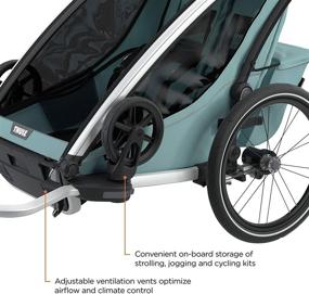 img 1 attached to Thule Chariot Multisport Trailer Stroller