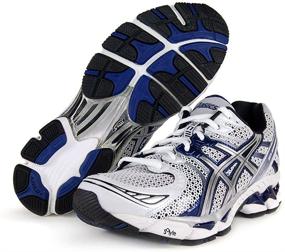 img 1 attached to 👟 ASICS GEL Kayano Athletic Men's Running Shoes - White Lightning