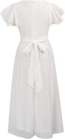 img 3 attached to Платье винтажные повседневные CL703 1: Стильная детская одежда для платьев