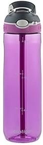 img 1 attached to Contigo Autospout Ashland Water Bottle in 24oz, Radiant Orchid color