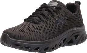 img 4 attached to Skechers Glide Lace-Up Oxford Sneaker Men's Shoes