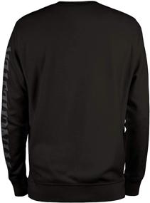 img 1 attached to Vintage Long Sleeve Crewneck Fleece Sweatshirt Men's Clothing