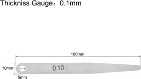 img 2 attached to Accurate Uxcell Metric Thickness Stainless Measuring Tool: A Precise Solution