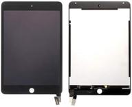 📱 lcds for ipad mini 4 a1538 a1550 lcd display & touch screen assembly replacement + free tool & tempered glass - black logo