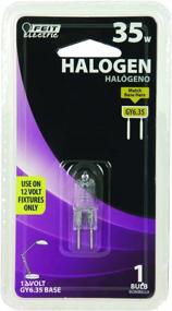 img 1 attached to 💡 Feit Electric BPQ35T4/RP 35-Watt T4 Halogen Bulb with Bi-Pin Base: Clear & Efficient Lighting Solution