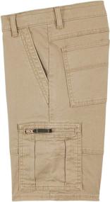 img 1 attached to 👖 Stylish and Practical: Wrangler Boys' Straight Fit Cargo Shorts for Your Active Lifestyle