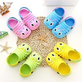 img 2 attached to 🐛 VARWANEO Lightweight Anti-Slip Caterpillar Shape Cute Shoes for Baby Boys, Girls, and Toddlers