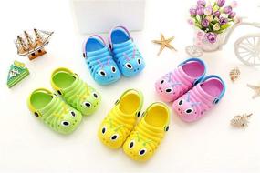 img 1 attached to 🐛 VARWANEO Lightweight Anti-Slip Caterpillar Shape Cute Shoes for Baby Boys, Girls, and Toddlers